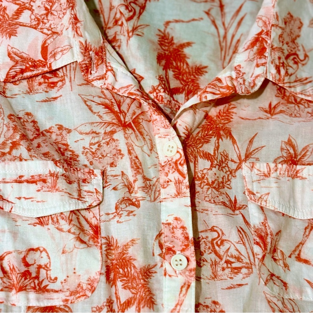 Safari Blouse 🧡🐘🐅🌴 - Picture 8 of 12